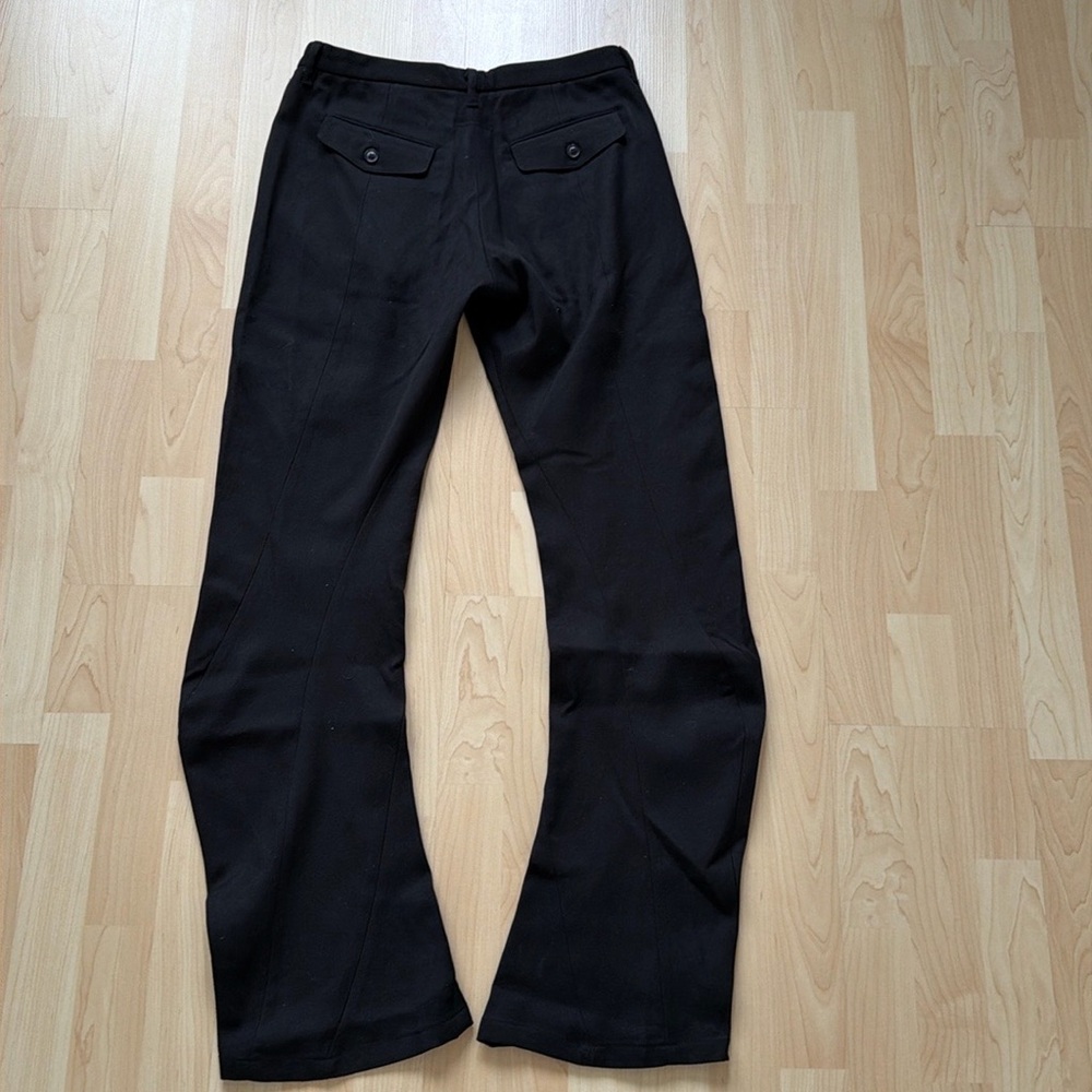 Julius x Gordini men’s wool blend black twisted trousers pants, size 2